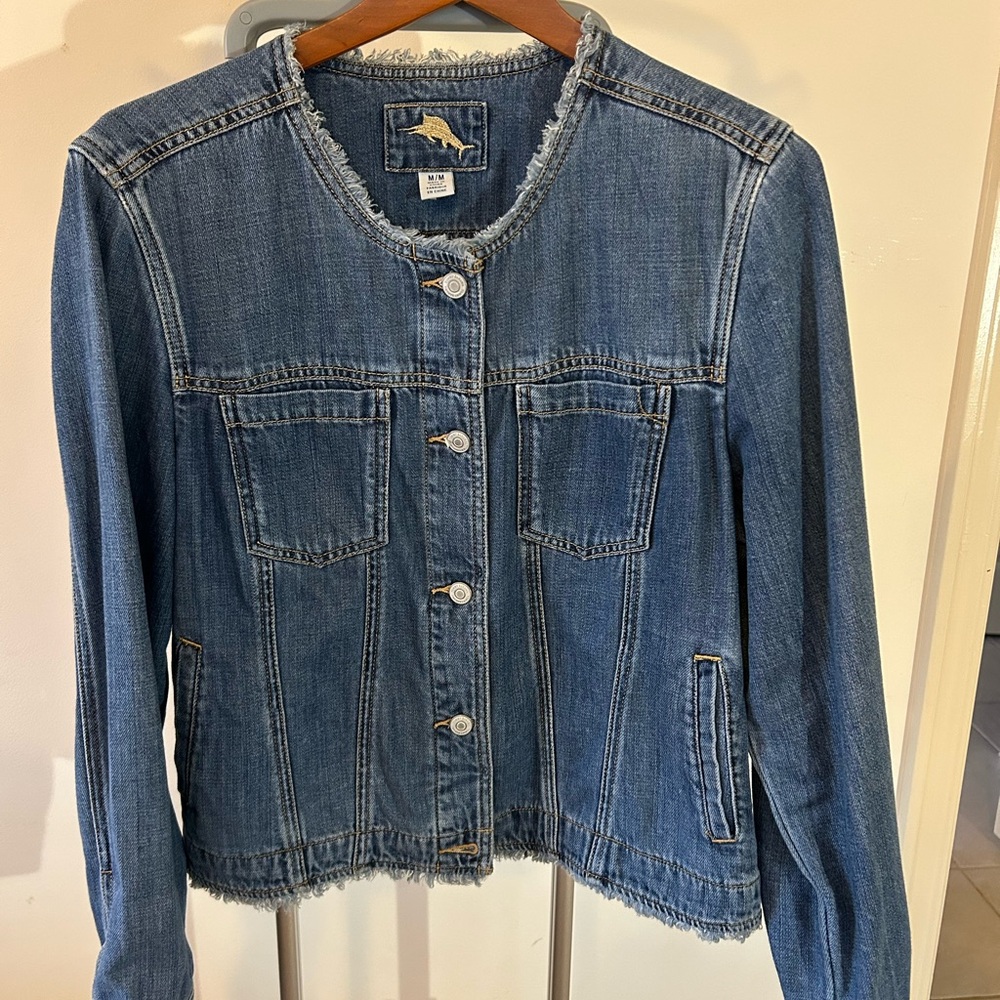 Tommy Bahama Blue Jean Jacket